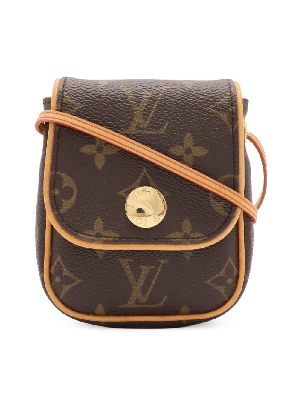 Louis Vuitton Monogram Pochette Cancun Mini Shoulder Bag Pouch